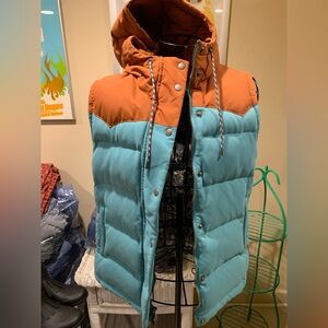 Patagonia Mushroom Lined Vest-Size XS